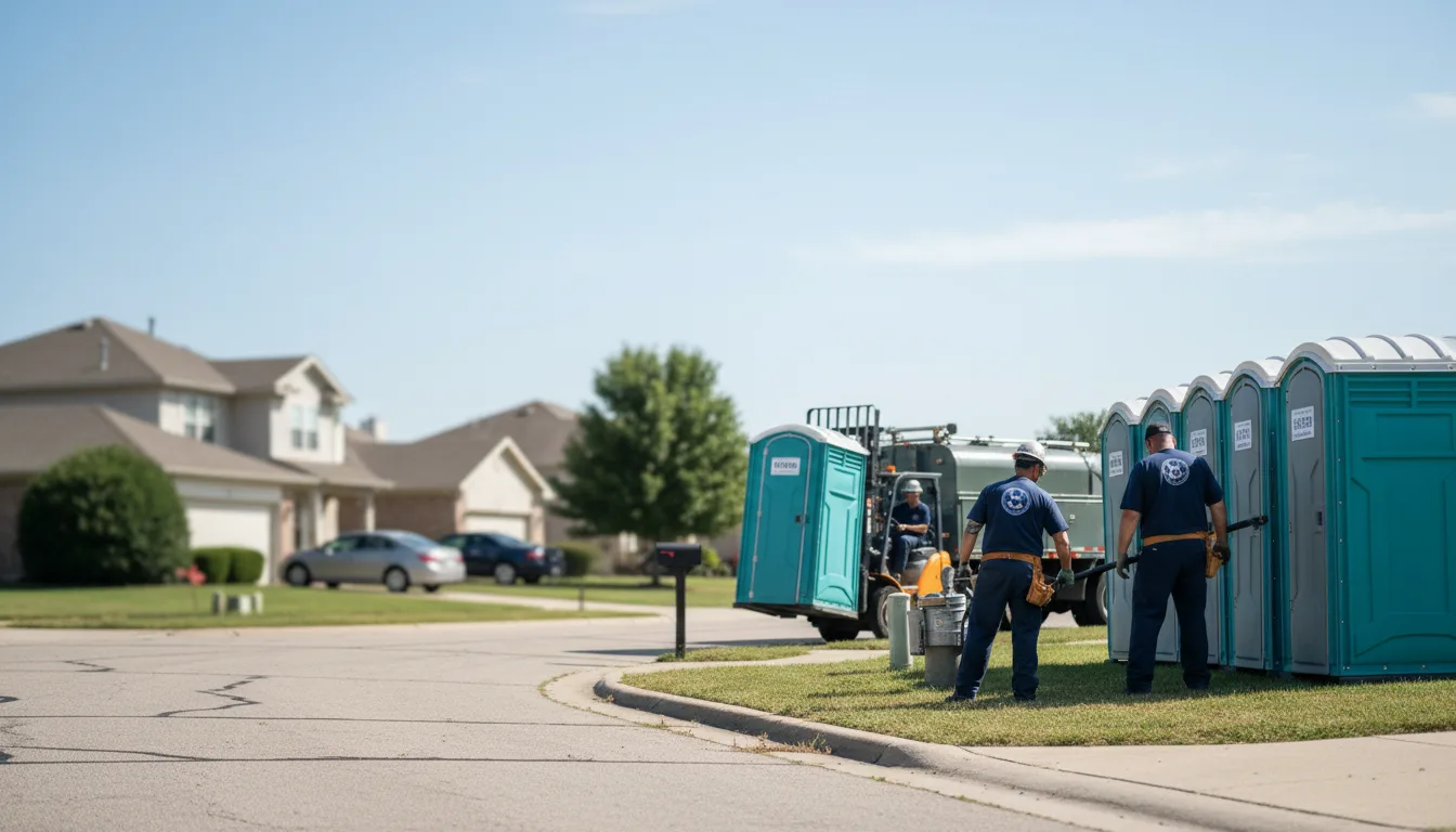 Porta Potty Rental in Stinnett, TX near me